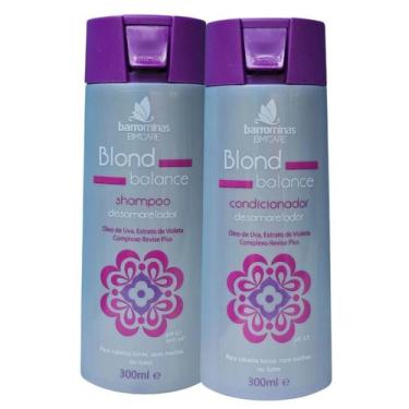 Imagem de Kit Shampoo E Condicionador Blond Balance Barrominas