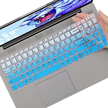 Imagem de Capa de teclado para Lenovo Yoga 7/Yoga 7i 39.6 cm 40.6 cm, IdeaPad 5/IdeaPad 3/IdeaPad 5i/IdeaPad 3i 15.6 17.3, Lenovo Flex 5 15.6, Yoga Slim 7 15, ideaPad Slim 7 15.6, ThinkBook 15.6 /15p G 2 G3