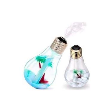 Imagem de Difusor Elétrico Umidificador Ar Ambiente USB Luminária Lâmpada Aromas