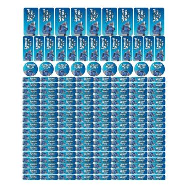 Imagem de Adesivo Etiqueta Escolar Personalizado Vinil Carros 175UN