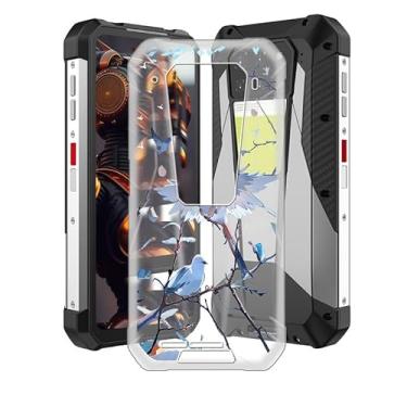 Imagem de Capa de telefone para Unihertz 8849 Tank 3 Pro (6,8 polegadas), capa protetora de silicone transparente, capa ultrafina flexível de TPU à prova de choque, para Unihertz 8849 Tank 3 Pro capa - XT145
