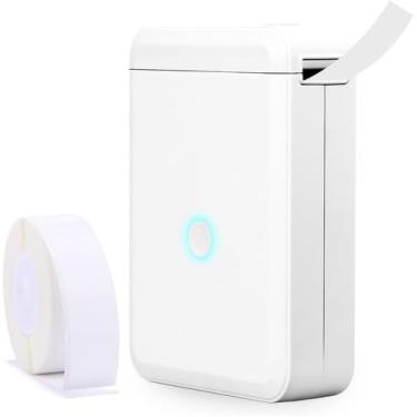 Imagem de NIIMBOT D110 Etiquetadora, Mini Impressora de Etiquetas, Máquina de Etiquetar com Fita Térmica Bluetooth Máquina de Etiquetar Pequena Impressora de Autocolantes para Casa Cozinha Escola Escritório