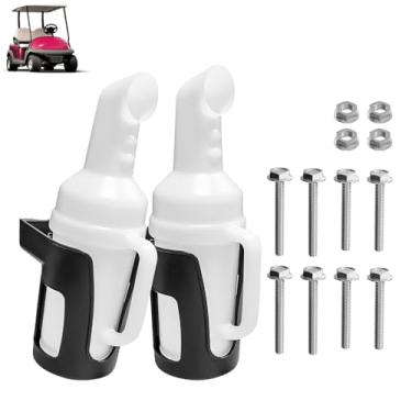 Imagem de Drive-up Garrafa de areia universal para carrinho de golfe, garrafa de areia com suporte à prova de chocalho adequada para EZGO, Club Car e Yamaha, grande capacidade - 2 pacotes