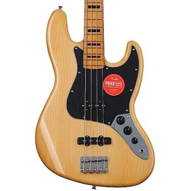 Imagem de Fender Squier By Classic Vibe 70'S Jazz Bass Guitar - Maple - Cheio Natural