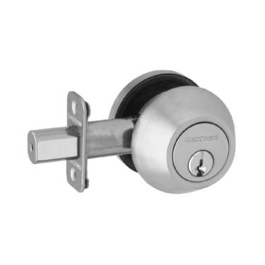 Imagem de Fechadura de cilindro único Dexter da Schlage JD60630, aço inoxidável acetinado