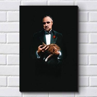 Imagem de Placa Decorativa - O Poderoso Chefão 30X20Cm Em Mdf