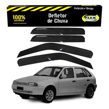 Imagem de Calha Defletor Chuva Gol G2 1.8 2.0 4 Portas 1995 A 2000 - Ecoflex