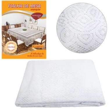 Imagem de Toalha de mesa de renda retangular 2,5x1,4m - MIZZA