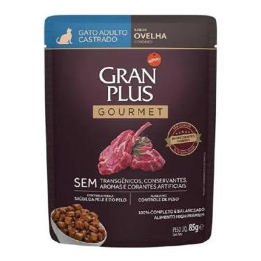 Imagem de Gran Plus Castrados para gato adulto sabor ovelha em sachê de 85g