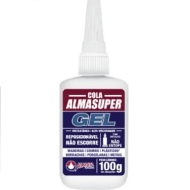 Imagem de Cola Instantânea Almasuper Gel 100g - Almata Química