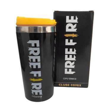 Imagem de Copo Viagem Free Fire Booyah 450Ml Oficial - Piticas