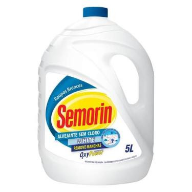 Imagem de Semorin alvejante sem cloro white 5l