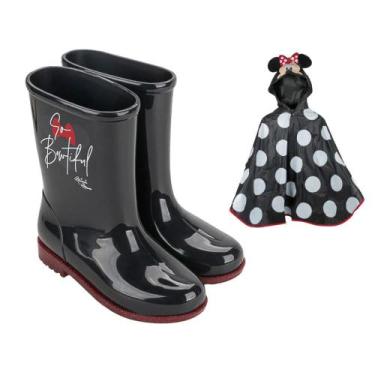 Imagem de Bota Infantil Personalidade Minnie Rain Fun Galocha REF: 23083, 29