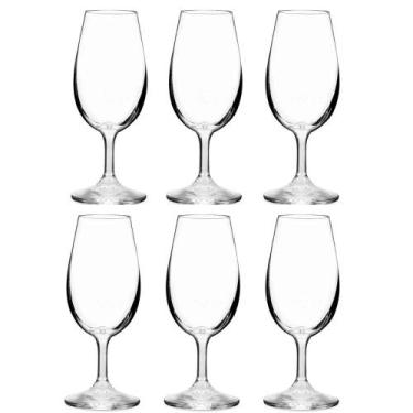 Imagem de Jogo De 6 Taças Cristal Para Degustação 210ml Gastro Bohemia