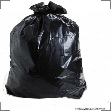 Imagem de Saco lixo preto 060lt bl (inter) 70x80x0,06  c/50, Reforçado = 0,06mm