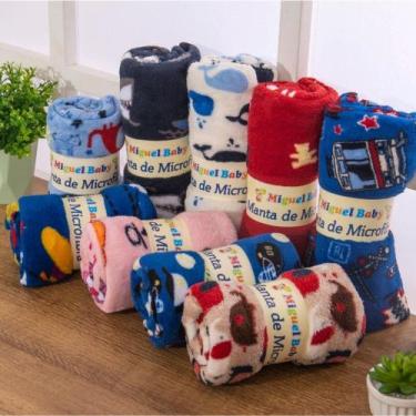 Imagem de Manta Coberto Soft infantil Bebê - MENINA - Zigzum baby