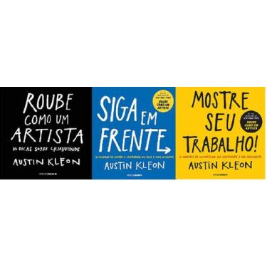 Imagem de Kit 3 Livros Austin Kleon Roube Como Um Artista + Siga Em - Rocco