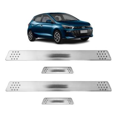 Imagem de Soleira para Porta Lateral Tuning Esportiva para carros 4 Portas (ABS)