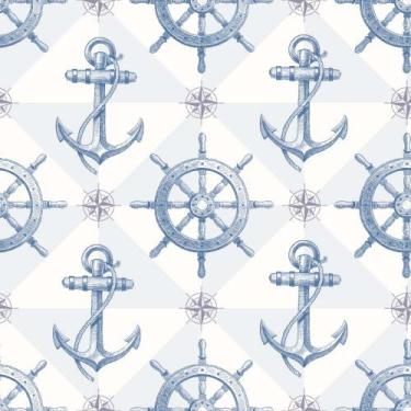 Imagem de Papel de Parede Adesivo Infantil Menino Marinheiro - ColorMyHome, 6mx5