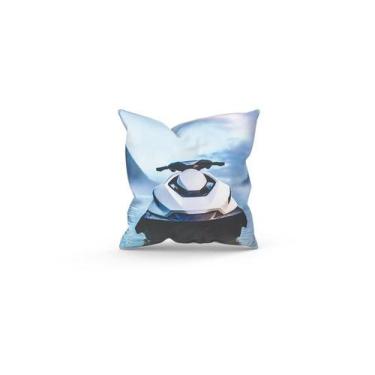 Imagem de Almofada Decorativa Cheia c/ Zíper 25x25 Jet Ski - Deluzz