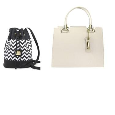 Imagem de KIT Bolsa Antonella  Tote New+BAG TRANSVERSAL BOLSA SACO Ref.01Q11 - A