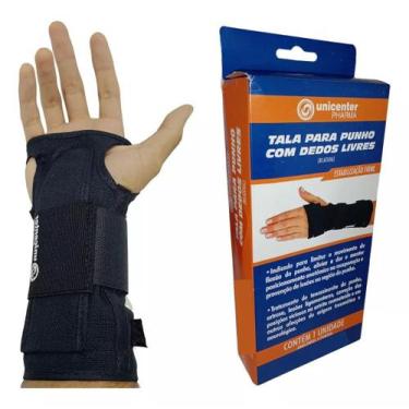 Imagem de Munhequeira Com Tala Punho Para Túnel Do Carpo Alívio Envio Imediato -