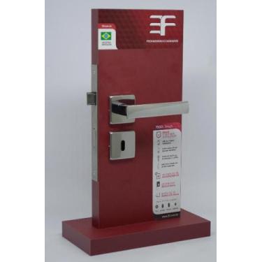 Imagem de Fechadura Interna 3f 740i/117 Roseta/macaneta Quadrada Cr