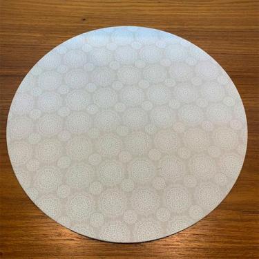 Imagem de Capa de Sousplat em Tecido Tricoline Mandala p/Base MDF 35cm - M&G Dec