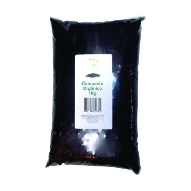 Imagem de Terra Preta Composto Orgânica para Plantas e Flores - pacote com 1kg -