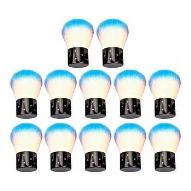 Imagem de Kit 12 Pinceis Espanador De Pó Para Unhas De Gel Acrigel - oem