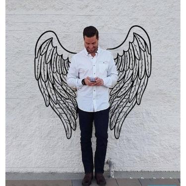 Imagem de Adesivo Decorativo De Parede Asa Grande Anjo