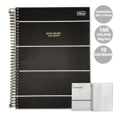 Imagem de Caderno Univ 10 Matérias 160Fls West Village Linhas Tilibra