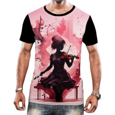 Imagem de Camiseta Camisa Tshirt Instrumento Corda Violinos Melodia 10 - Enjoy S