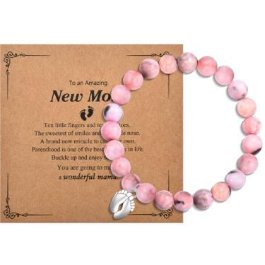 Imagem de Presentes para mães novas, presentes de futura mãe para mulheres, presentes pós-parto para mãe, presentes para novas mães como presentes de gravidez para mães pela primeira vez, joias para novas mães