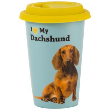 Imagem de Caneca de cerâmica LittleGifs, Dachshund