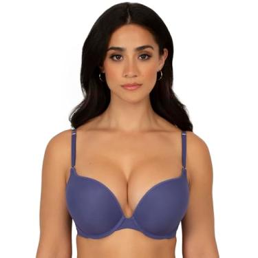 Imagem de Smart & Sexy Sutiã push-up feminino com aro e decote máximo, Azul skipper, (38) 38B