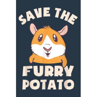 Imagem de Save The Furry Potato Guinea Pigs: Journal notebook, size 6 x 9 inches, 116 Pages