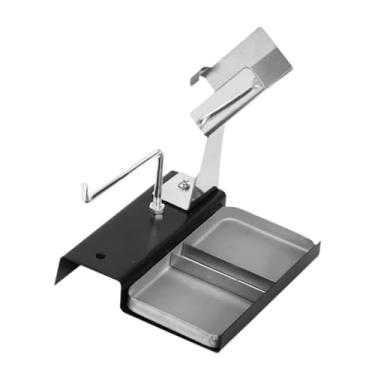 Imagem de shamjina Estação de suporte de solda suporte de ferro de solda ponta de ferro de solda com ranhura de esponja ferramenta de soldagem estação de ferro de solda