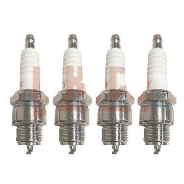 Imagem de 1/2/4PCS Vela de ignição Z4C 49cc 50cc 66cc 70cc 80cc Motor de 2 tempos Bicicleta motorizada Scooter compatível com Yamaha JOG50 90 ZX50 DIO50(4PCS)