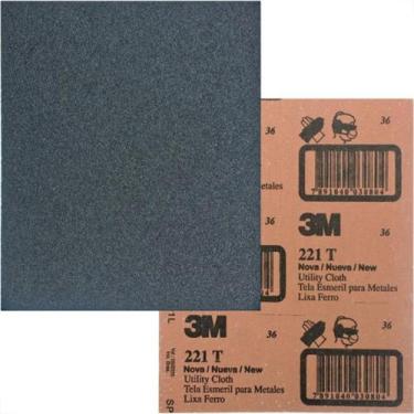 Imagem de Lixa Ferro 3M 120 - Kit C/50 Folhas