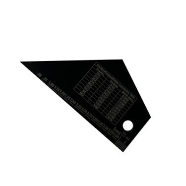 Imagem de Guia de nivelamento de traste de guitarra de metal, régua de altura da corda, ferramentas Luthier para apanhar trastes