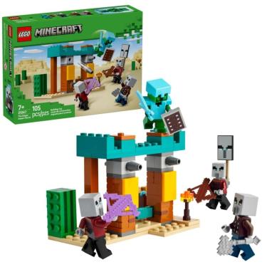 Imagem de Lego Minecraft Patrulha do Deserto Illager 21267