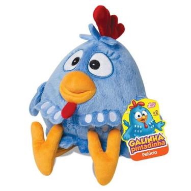 Imagem de Pelúcia Galinha Pintadinha Super Macia 20cm Original 2205 - Baby Brink
