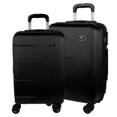 Imagem de Malas Viagem Bordo Rodas 360 Fibra Rígida ABS Expansível - World Onboa