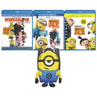 Imagem de Despicable Me 1-3 (+ Minion Bag) (Blu-ray + DVD)