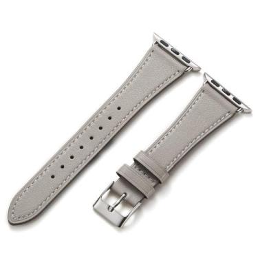 Imagem de Pulseira de Relógio HANDODO em Couro Genuíno Italiano para Apple Watch
