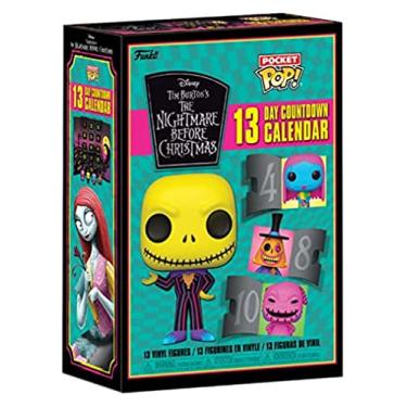 Imagem de Funko Pop! Advent Calendar: 13 Days - The Nightmare Before Christmas (Blacklight), Multicolor, 63959