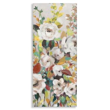 Imagem de Stupell Industries Design de arte de parede em tela Blooming Roses Array por Carol Robinson, 25 x 61 cm