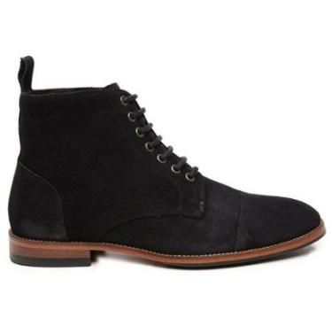 Imagem de Bota Masculina Preta Em Couro 30976-Masculino