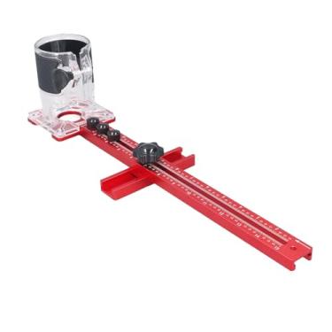 Imagem de Suporte de fresagem 4 em 1 – gabarito e corte versátil para marcenaria